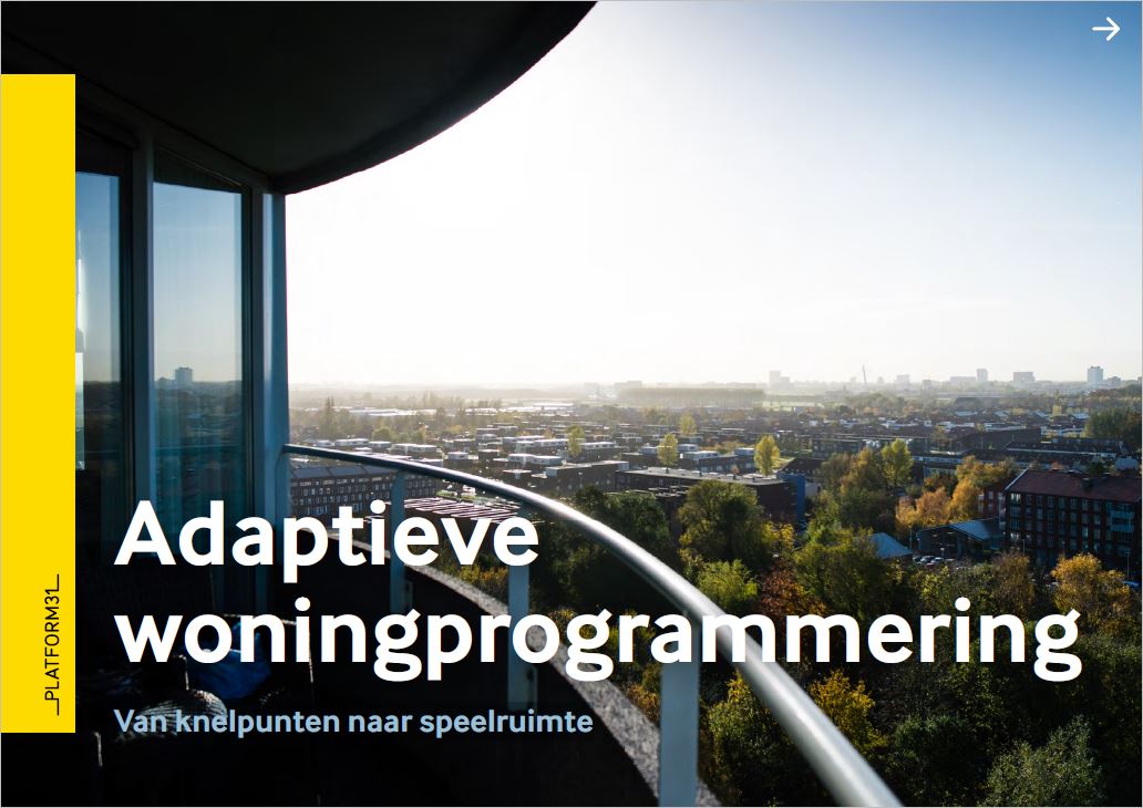 Platform31_Adaptieve_woningprogrammering