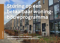 Sturing op een betaalbaar woningbouwprogramma - Platform31