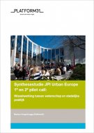Synthesestudie_JPI_Urban_Europe_1e_en_2e_pilot_call