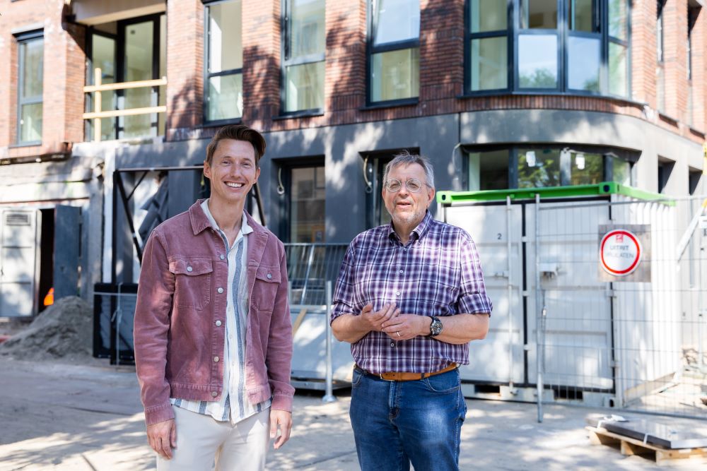 Portretten Jeffrey van den Hazel en Peter Groeneweg