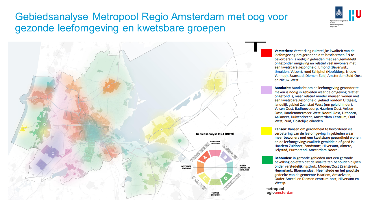  Gebiedsanalyse Metropoolregio Amsterdam voor gezonde leefomgeving en kwetsbare groepen (kwantitatief)