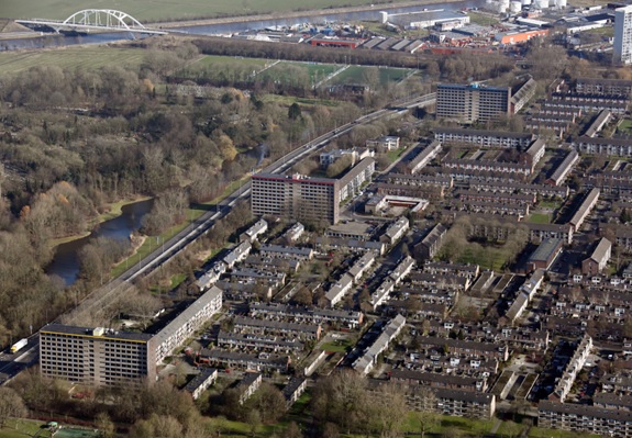 Luchtfoto Selwerd (Bron: gemeente Groningen) 