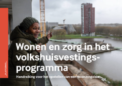 Wonen en zorg in het volkshuisvestingsprogramma