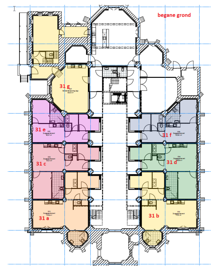 Plattegrond Begane grond Sint-Leonarduskerk