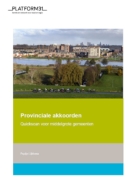 Analyse provinciale akkoorden voor middelgrote gemeenten_Platform31