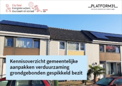 Kennisoverzicht gemeentelijke aanpakken verduurzaming grondgebonden gespikkeld bezit