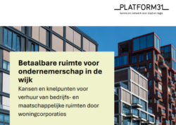 Rapport Betaalbare ruimte voor ondernemerschap in de wijk - maart 2026